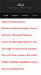 Mobile Screenshot of josephslewis.com